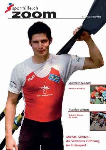 Michael Schmid – die Schweizer Hoffnung im Rudersport - Sporthilfe