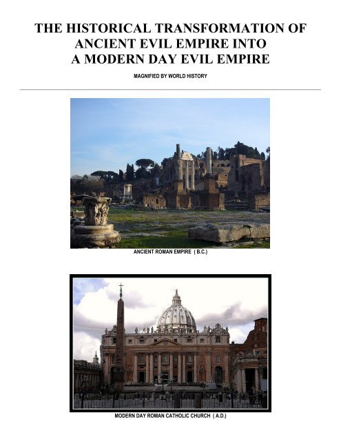 Roman Vatican Empire (PDF) - Vatican Assassins Archive