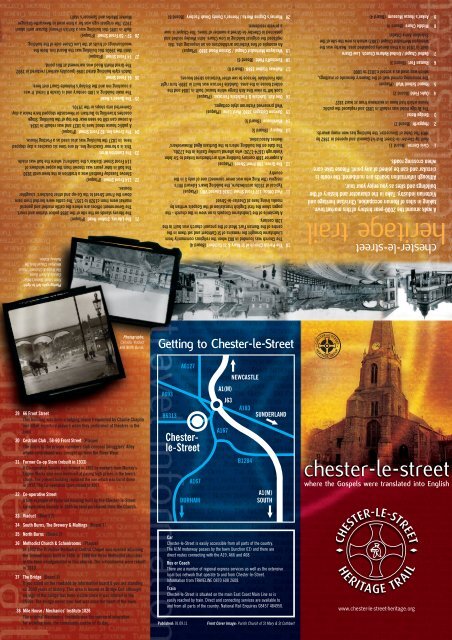 Download Leaflet - Chester-le-Street Heritage Trail