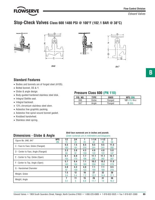 Edward Valves 5 Edward Valves