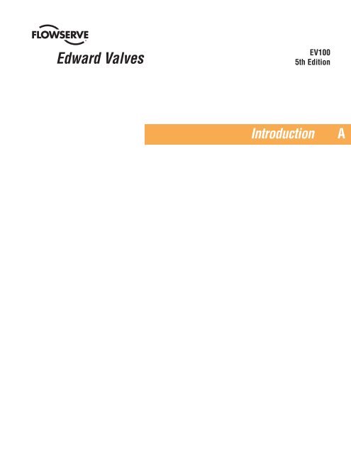 Edward Valves 5 Edward Valves