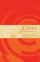 China Perspectives IV - Heidrick & Struggles