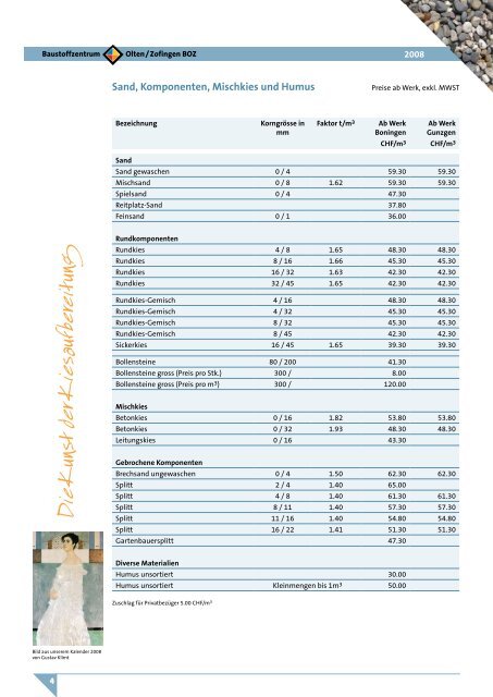 52m 46m/1 46m/2 36m 31m 28m, 24m - Baustoffzentrum Olten ...