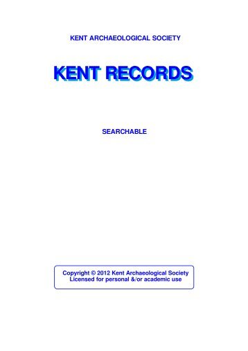 download - Kent Archaeological Society