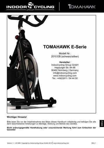 TOMAHAWK E-Serie - Sport-Tiedje