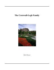 The Cornwall-Legh Family - leigh