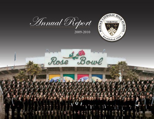Annual Report - Marian Catholic High School