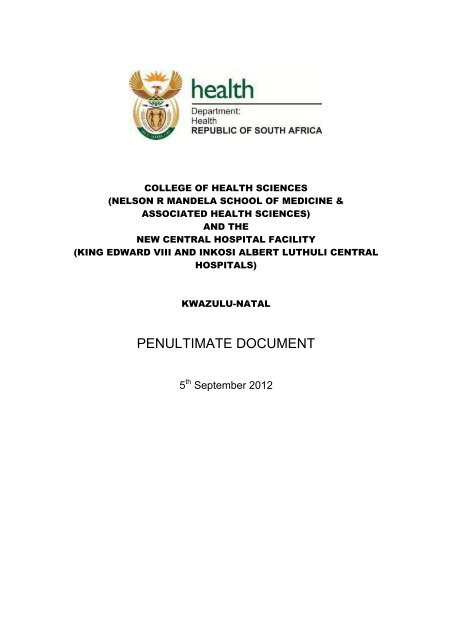 College of Health Sciences (Nelson R Mandela School