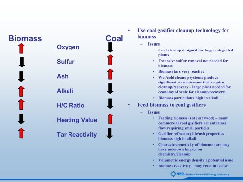 An Introduction to Biomass Thermochemical Conversion - NREL