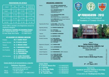 KGH Brochure.pmd - Andhra Pradesh Academy of Forensic Medicine