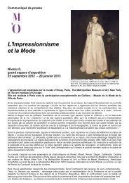 CP L Impressionnisme et la mode (358 Ko - Musée d'Orsay