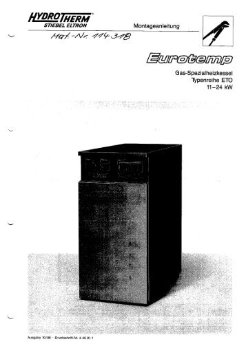 Eurotemp ETO 11-24 - bei Innotherm