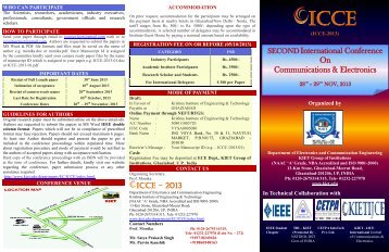 ICCE - Krishna Institute of Engineering and Technology
