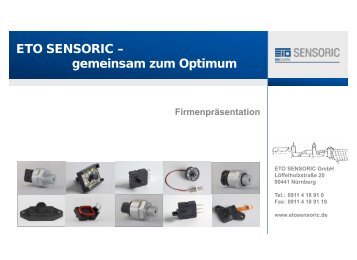 ETO SENSORIC GmbH