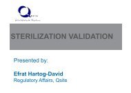 Sterilization validation qsite - Hermon Labs