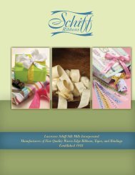 download the current catalog - Lawrence Schiff Silk Mills