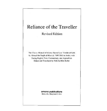 Reliance of the Traveller