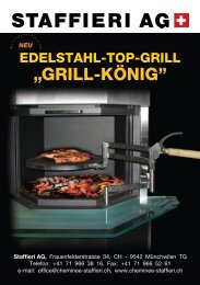 ''GRILL-KÖNIG” - Staffieri AG