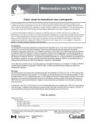 Gst Hst Info Sheet Agence Du Revenu Du Canada