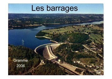 Les barrages