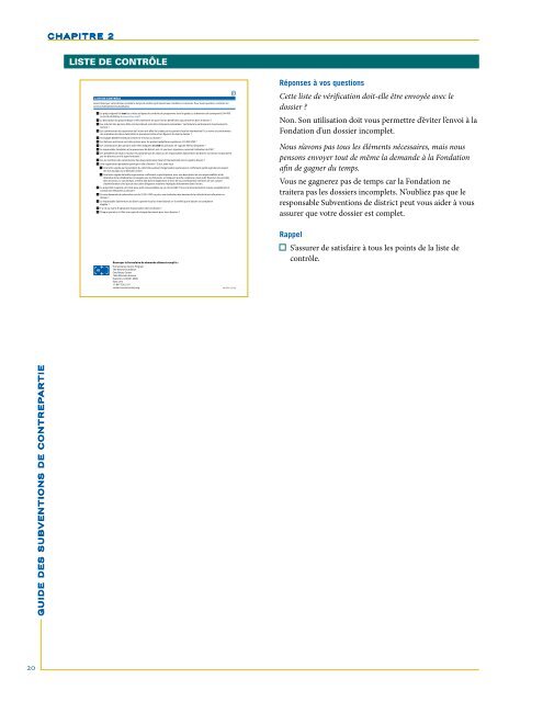 guide Les subventions de contrepartie - Rotary International