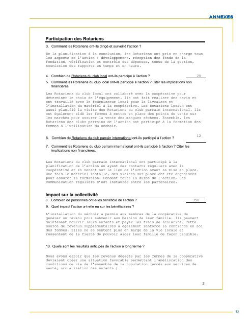 guide Les subventions de contrepartie - Rotary International