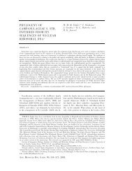 phylogeny of campanulaceae s. str. inferred from its sequences of ...