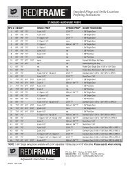 RF - Hinge & Strike Locations - RF407 - 0808:61270062.qxd