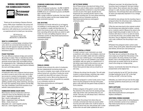 Seymour Duncan Humbucker In Parallel Wiring Diagram from img.yumpu.com
