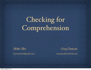 Checking for Understanding Duncan Met.pdf - StarTalk