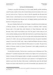 Computer Science Essays Spm English Essay also Essays On Management An Essay Of Selfintroduction Kalamazoo College Business Communication Essay