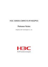 H3C S9500-CMW310-R1652P03 Release Notes