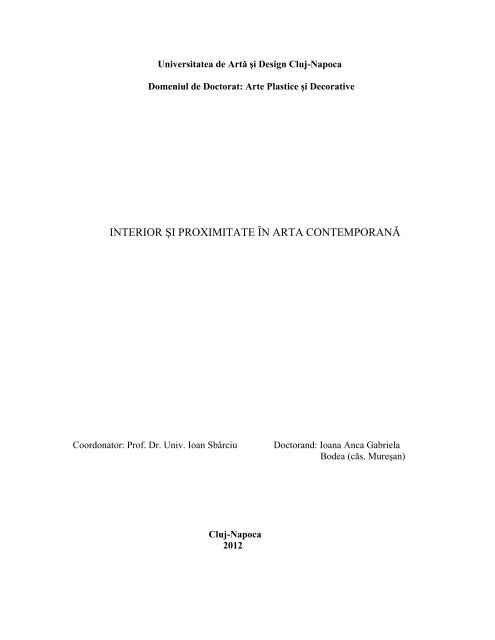 Ioana Anca Gabriela Bodea - romana