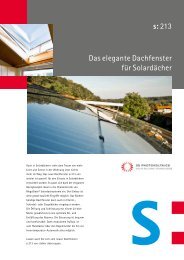 Das elegante Dachfenster für Solardächer s:213 - stebler