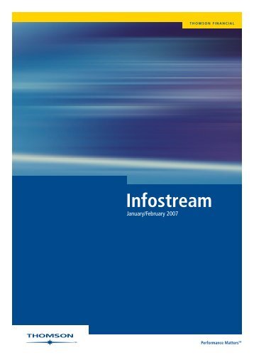 Infostream - Datastream Extranet