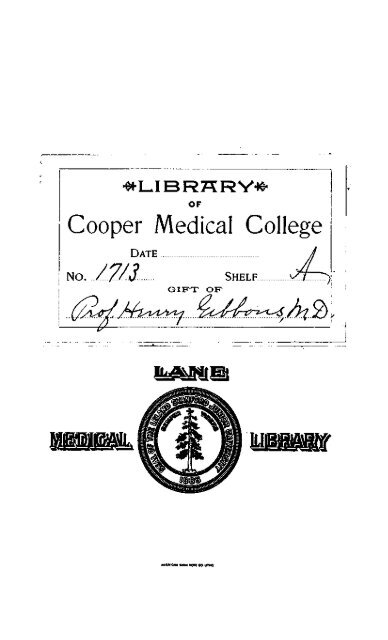 1885 v. 28 - Lane Medical Library Digital Document Repository