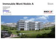 Immeuble Mont Noble A - Immobilien Stehlin