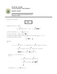 The Dirichlet Integral - University of Alberta