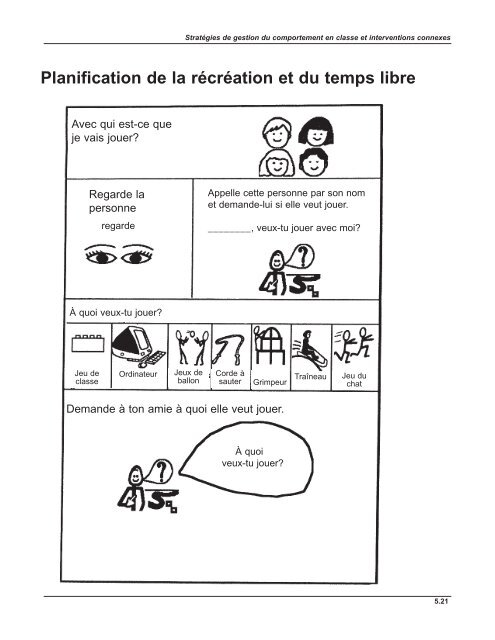 Stratégies de gestion du comportement en classe et