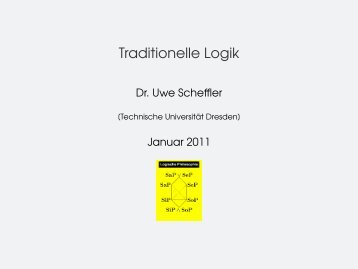 Traditionelle Logik - Uwe Scheffler