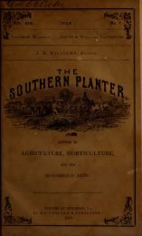 Southern planter - The W&M Digital Archive