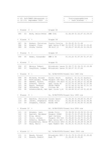  42. AvD/GAMSC-Bergrennen - Steiner Motorsport