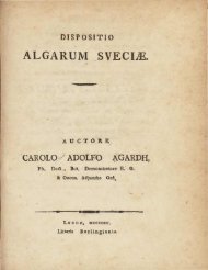 Dispositio algarum Sueciae /cuctore Carolo Adolfo Agardh.