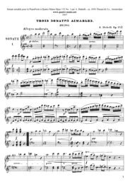 Enjoyable Sonata Opus 152 No 1 - Diabelli