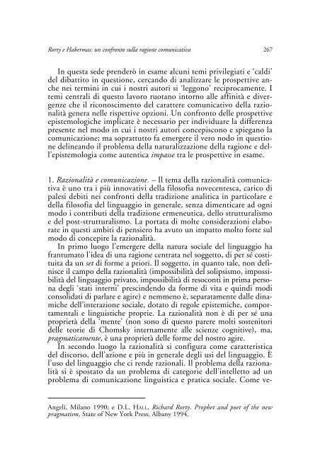 Scarica in PDF - Facoltà di Lettere e Filosofia