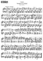 Diabelli - Sonatinas Op 151 No 1 - 4 (23P