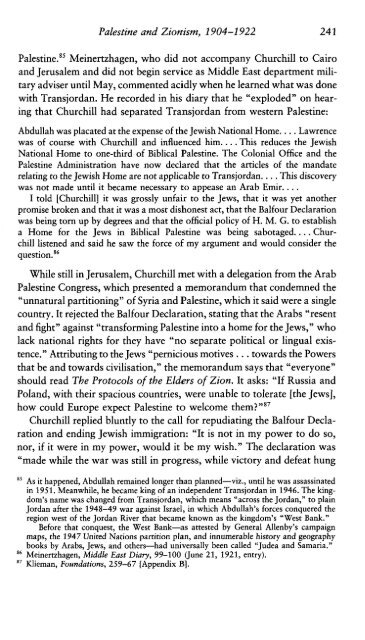 Churchill, Palestine and Zionism, 1904-1922 - Douglas J. Feith