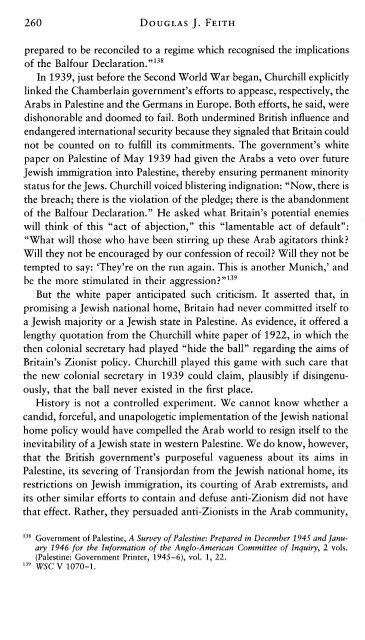 Churchill, Palestine and Zionism, 1904-1922 - Douglas J. Feith