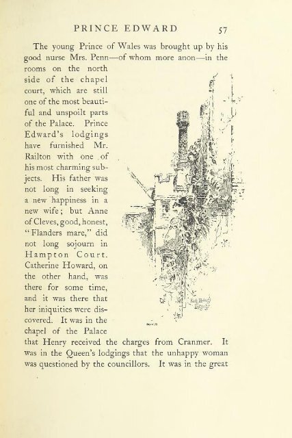 Hampton Court ... Illustrated with forty-three drawings by Herbert ...