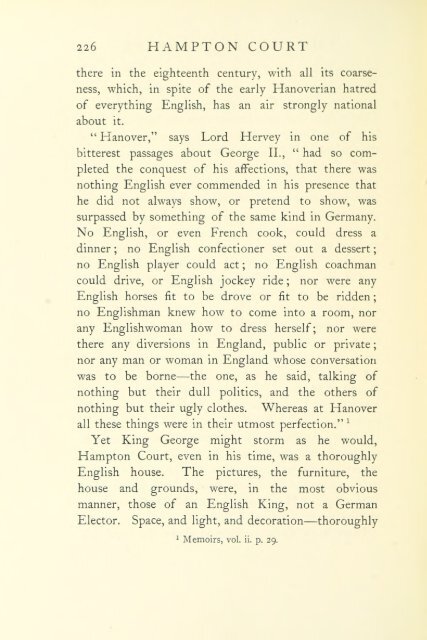 Hampton Court ... Illustrated with forty-three drawings by Herbert ...